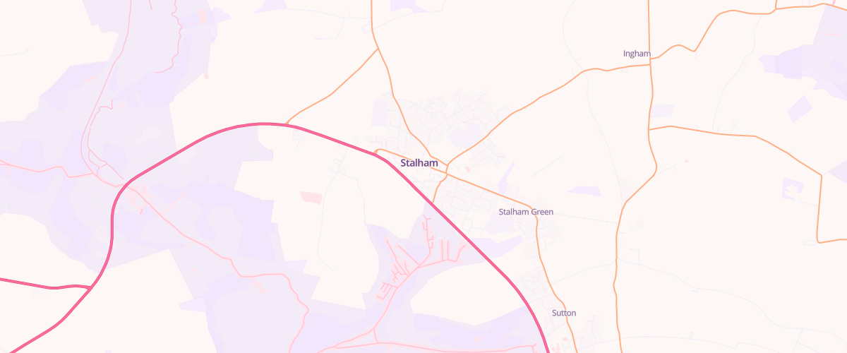 Map showing the location of Norwich Stalham Superstore Petrol