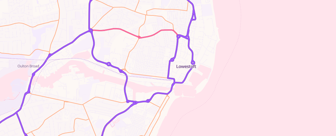 Map showing S & C Car And Commercial Repairs Ltd, Lowestoft